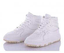 ботинки женские QQ Shoes, модель BK72 white демисезон