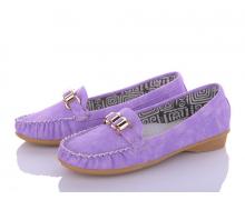 мокасины детские Style-baby-Clibee, модель 5227 purple демисезон