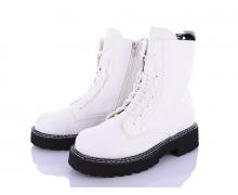 ботинки женские Ailaifa, модель 9696 white демисезон