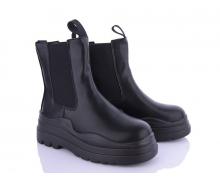 ботинки женские Ailaifa, модель LX14 black демисезон