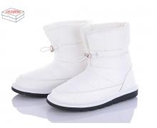 дутики женские Roks, модель CU216P white зима