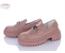 Туфли женские Ailaifa, модель KL9-1 pink демисезон