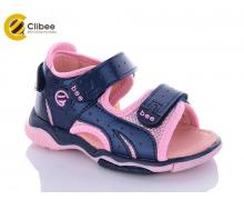 босоножки детские Clibee-Apawwa, модель A8 d.blue-pink лето