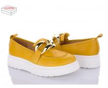туфли женские Calorie, модель 6839-1 yellow демисезон