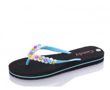 шлепанцы женские Summer shoes, модель 16-5 blue лето
