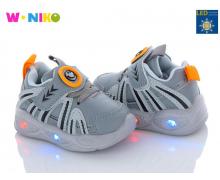кроссовки детские W.Niko, модель CC105-4 LED демисезон