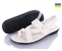 сандалии мужские Lvovbaza, модель Bromen B&R 011 белый лето