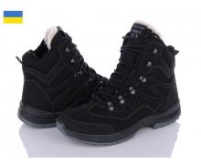 ботинки мужские Paolla, модель ПАТ3 чорний зима