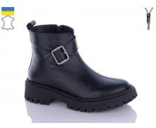 ботинки женские Sali, модель 325 чорний к зима зима