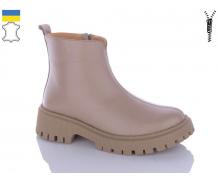 ботинки женские Sali, модель 352 бежевий зима зима