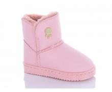 угги детские ASHIGULI, модель B305 pink зима