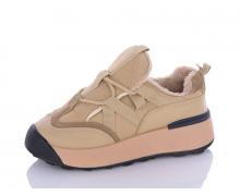 кроссовки женские ABA, модель A222 beige зима