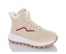 Кроссовки женские ABA2, модель AG67 beige зима