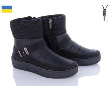 ботинки женские Paolla, модель 473 чорний зима