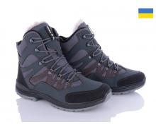 ботинки мужские Paolla, модель ПАТ3 сірий зима