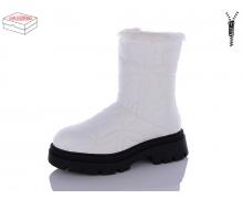 ботинки женские QQ Shoes, модель A7-2 white зима