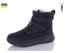 ботинки женские Dago, модель Даго Ж17-03 чорний зима