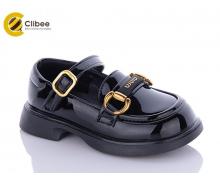 туфли детские Clibee-Apawwa, модель DB701 black демисезон