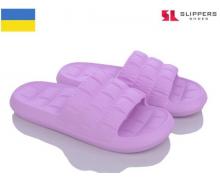 шлепанцы женские Slipers, модель С94 бузковий лето