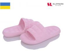 Шлепки женские Slipers, модель С94 рожевий лето