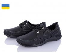 Туфли мужские Paolla, модель A12 чорний демисезон