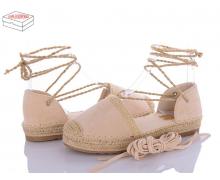 босоножки женские Star, модель JH98 beige лето