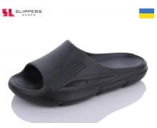 шлепанцы мужские Slipers, модель GS130 black лето