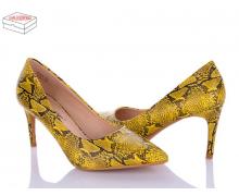 туфли женские Star, модель CD61 yellow демисезон