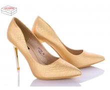 туфли женские Star, модель GG73P gold демисезон