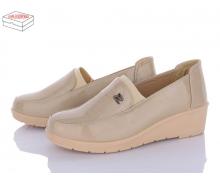 туфли женские Minghong, модель 795 beige демисезон