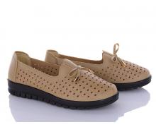 туфли женские Baolikang, модель 5082 brown лето