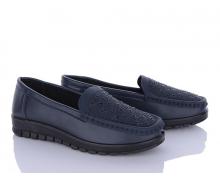 туфли женские Baolikang, модель 5092 blue демисезон