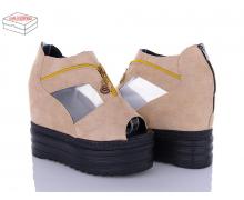 Туфли женские Summer shoes, модель 8012-3 beige лето