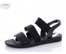 босоножки женские QQ Shoes, модель A17 black лето