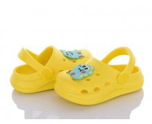 кроксы детские Soylu, модель W008 yellow лето