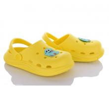 кроксы детские Soylu, модель W009 yellow лето