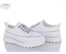 кроссовки женские Ailaifa, модель W02 white-grey демисезон