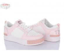 кроссовки женские Ailaifa, модель Z02-3 white-pink демисезон