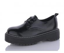 Туфли женские Summer shoes, модель JEL350 black демисезон