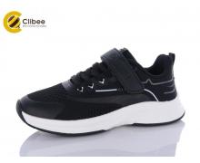 Кроссовки детские Clibee-Apawwa, модель EC259 black-grey демисезон