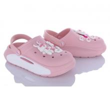 кроксы женские Shev Shoes, модель 9010B pink лето