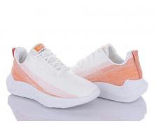 кроссовки женские VIOLETA, модель 176-40 white-orange лето