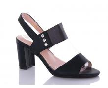 Босоножки женские QQ Shoes, модель 815-27 black лето