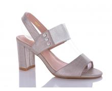 Босоножки женские QQ Shoes, модель 815-27 grey лето