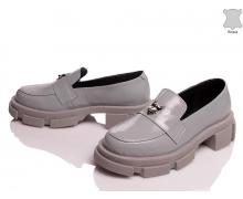 Туфли женские Gratis, модель 5027-050 сірий лето