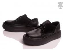 Туфли женские Gratis, модель 5027-054 чорний демисезон
