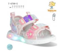 Босоножки детские Tom.m, модель 0799E LED лето