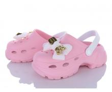 кроксы женские Soylu, модель W324 рожевий лето
