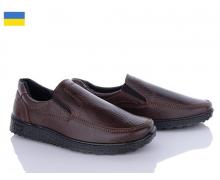 Туфли мужские Kindzer, модель Kluchkovskyy T18 коричневий демисезон